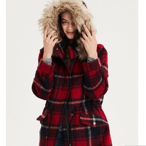 Gorgeous plaid winter coat